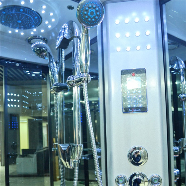 Luxury Glass Steam Shower Cabin with computer control