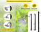 New Product rust-resisting stainless steel outdoor shower garden shower outdoor shower set
