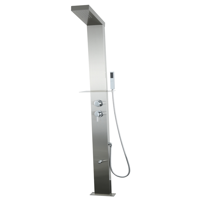 New Product rust-resisting stainless steel outdoor shower garden shower outdoor shower set