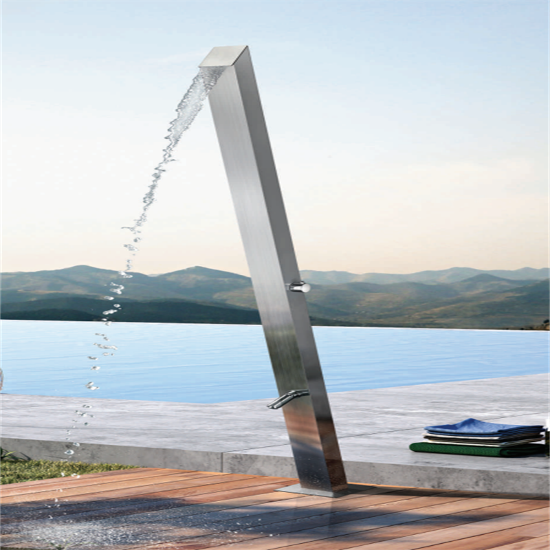 New Product rust-resisting stainless steel outdoor shower garden shower outdoor shower set